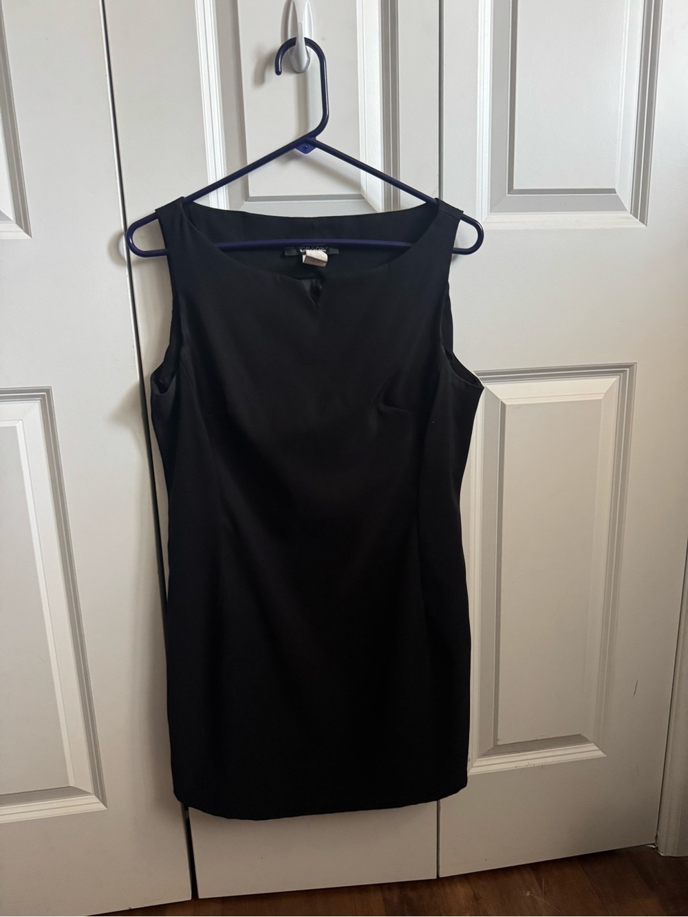 Rampage Black Sleeveless Mini Sheath Dress